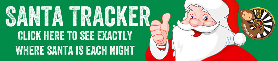 THIS FEATURE WILL GO LIVE AT 2.45PM EACH DAY AND SHOW THE LIVE STATUS OF SANTA